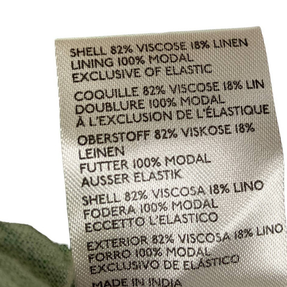 NEW Free People Maxi Dress String of Hearts Long Sleeve Shirred Green Medium - Picture 11 of 11